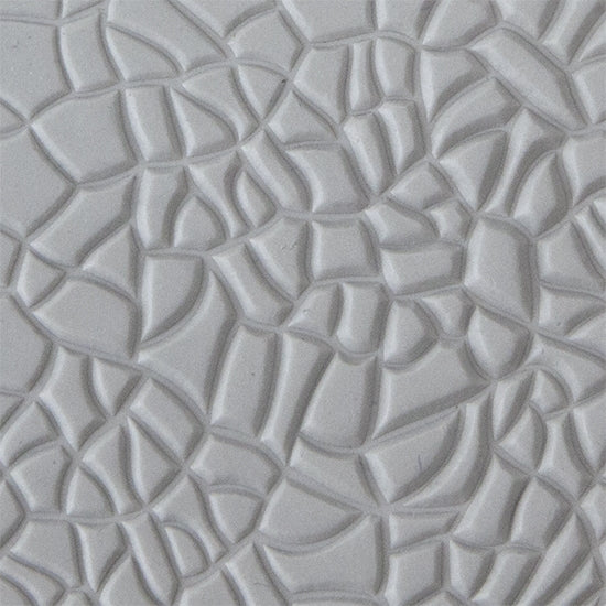 Texture Tile - Plant Cells sample rolled into clay