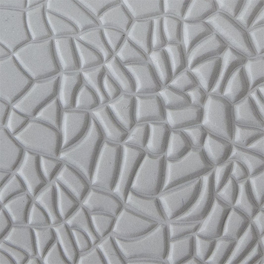 Texture Tile - Plant Cells sample rolled into clay