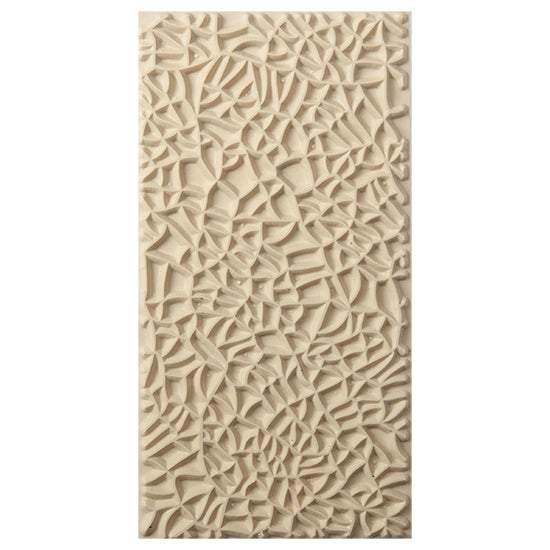 Texture Tile - Plant Cells. Beige Texture Tiles are flexible, washable and can be used with any soft clay. Spritz with CoolSlip or dust on Dry Powder Release for stick-free impressions when using metal clay and polymer clay.