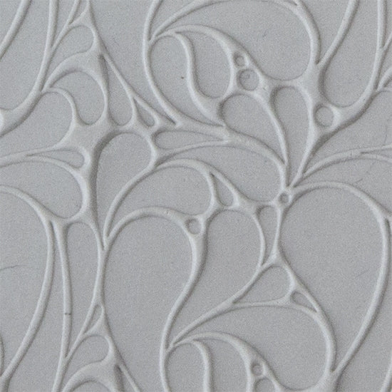 Texture Tile - Splash sample rolled into clay