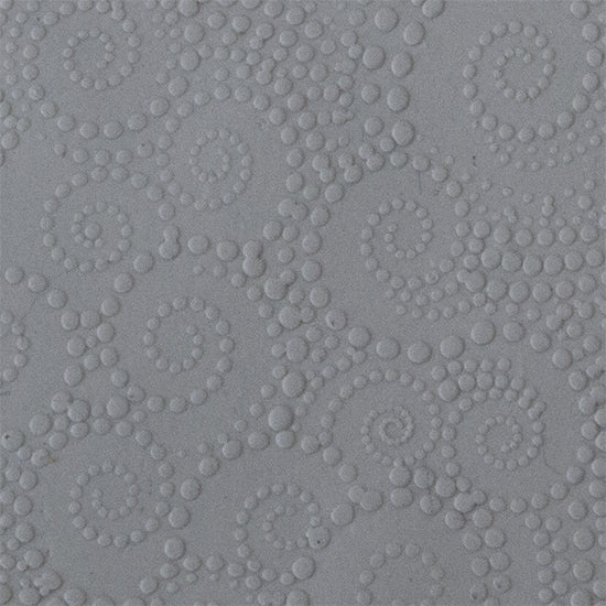 Texture Tile - Connect the Dots Fineline sample rolled into clay