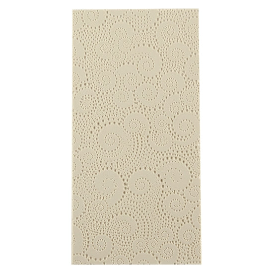 Texture Tile - Connect the Dots Fineline. Beige Texture Tiles are flexible, washable and can be used with any soft clay. Spritz with CoolSlip or dust on Dry Powder Release for stick-free impressions when using metal clay and polymer clay.