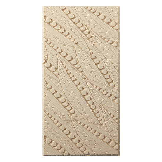 . Beige Texture Tiles are flexible, washable and can be used with any soft clay. Spritz with CoolSlip or dust on Dry Powder Release for stick-free impressions when using metal clay and polymer clay.