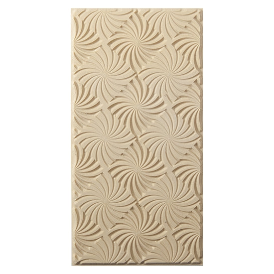 Texture Tile - Twilight Zone. Beige Texture Tiles are flexible, washable and can be used with any soft clay. Spritz with CoolSlip or dust on Dry Powder Release for stick-free impressions when using metal clay and polymer clay.