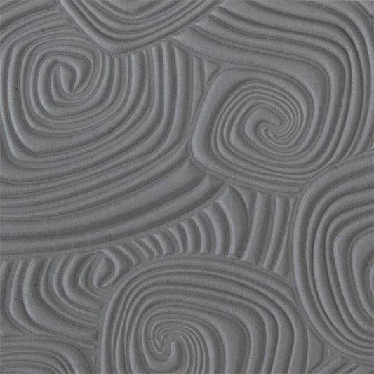 Texture Tile - Lost in Wonderland sample rolled into clay