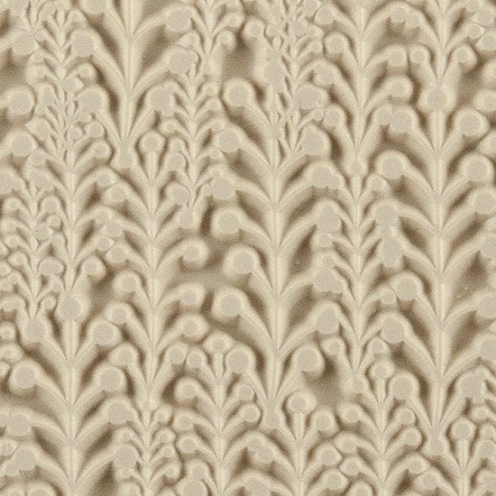 Texture Tile - Baby's Breath. Beige Texture Tiles are flexible, washable and can be used with any soft clay. Spritz with CoolSlip or dust on Dry Powder Release for stick-free impressions when using metal clay and polymer clay.