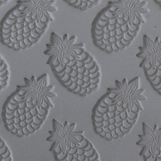 Texture Tile - Aloha sample rolled into clay