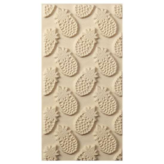 Texture Tile - Aloha. Beige Texture Tiles are flexible, washable and can be used with any soft clay. Spritz with CoolSlip or dust on Dry Powder Release for stick-free impressions when using metal clay and polymer clay.