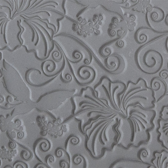 Texture Tile - Sweet Taste of Summer sample rolled into clay