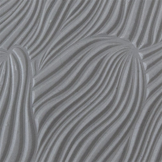 Texture Tile - Sea Current sample rolled into clay