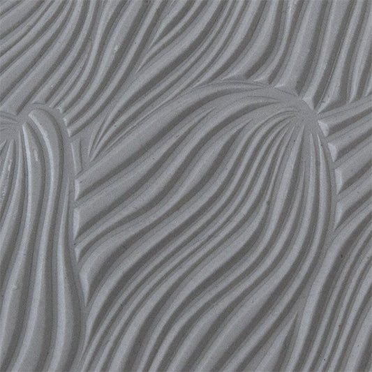 Texture Tile - Sea Current sample rolled into clay