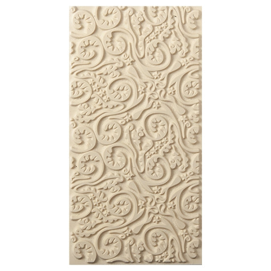 Texture Tile - Desert Wind. Beige Texture Tiles are flexible, washable and can be used with any soft clay. Spritz with CoolSlip or dust on Dry Powder Release for stick-free impressions when using metal clay and polymer clay.