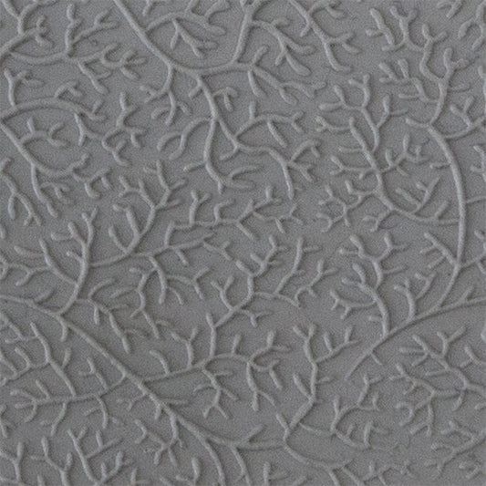 Texture Tile - Branching Out Fineline sample rolled into clay