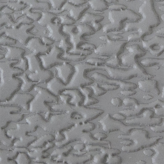 Texture Tile - Dark Water Embossed sample rolled into clay