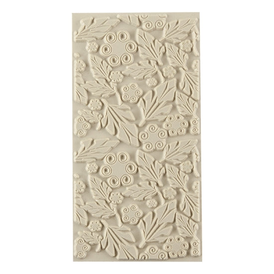 Texture Tile - Forest Floor. Beige Texture Tiles are flexible, washable and can be used with any soft clay. Spritz with CoolSlip or dust on Dry Powder Release for stick-free impressions when using metal clay and polymer clay.