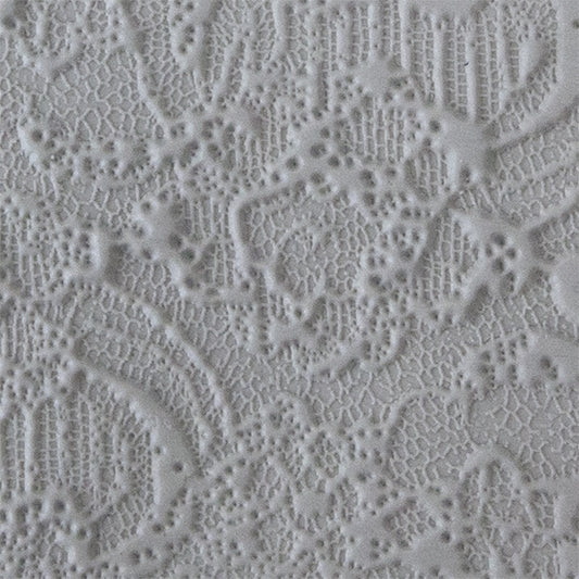 Texture Tile - Spanish Lace sample rolled into clay