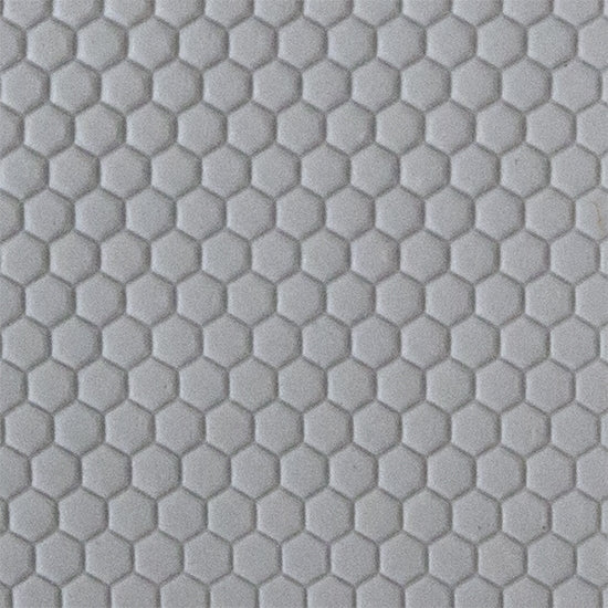 Texture Tile - Honeycomb sample rolled into clay