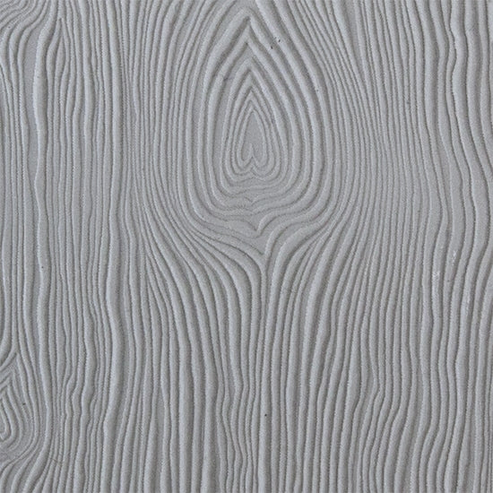 Texture Tile - Wood Grain Love Fineline sample rolled into clay