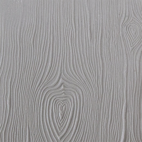 Texture Tile - Wood Grain Love sample rolled into clay