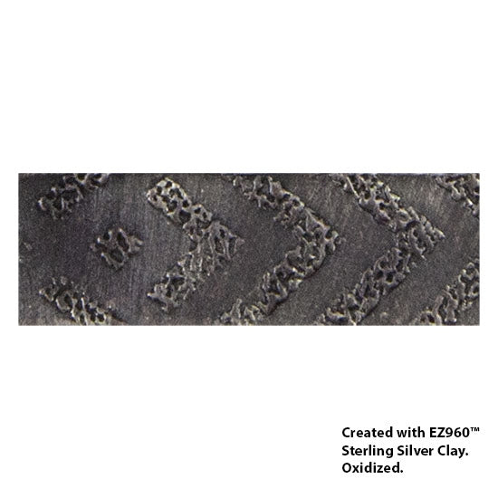 Texture Tile - Faded Square Pointers Embossed