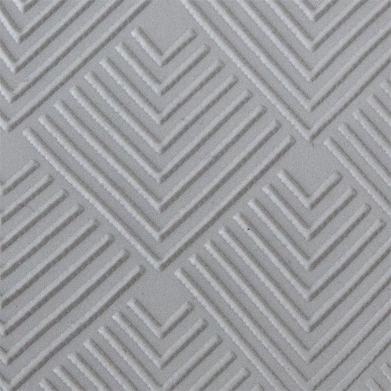 Texture Tile - 3D Squares sample rolled into clay