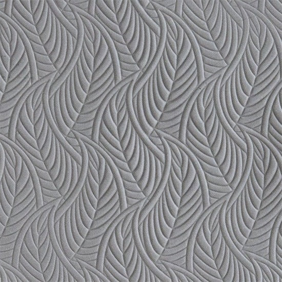 Texture Tile - Dancing Leaves sample rolled into clay