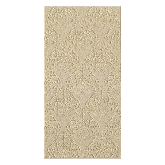 Texture Tile - Owl's Nest. Beige Texture Tiles are flexible, washable and can be used with any soft clay. Spritz with CoolSlip or dust on Dry Powder Release for stick-free impressions when using metal clay and polymer clay.