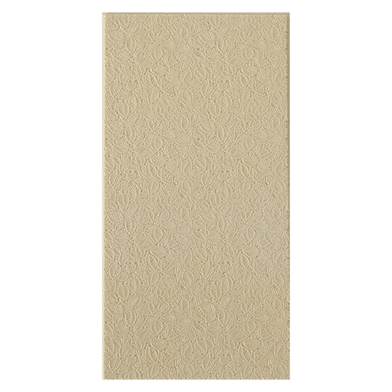 Texture Tile - Soft Foliage. Beige Texture Tiles are flexible, washable and can be used with any soft clay. Spritz with CoolSlip or dust on Dry Powder Release for stick-free impressions when using metal clay and polymer clay.