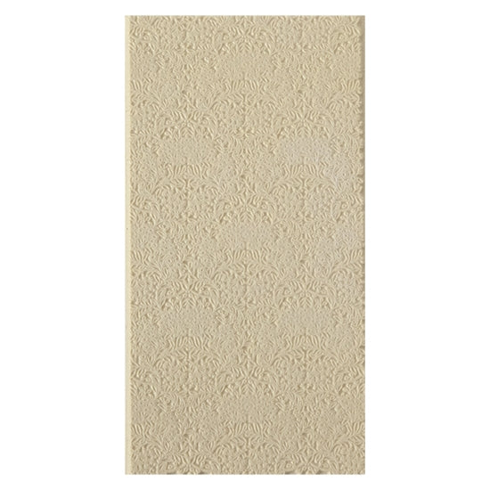 Texture Tile - Queen Anne's Lace. Beige Texture Tiles are flexible, washable and can be used with any soft clay. Spritz with CoolSlip or dust on Dry Powder Release for stick-free impressions when using metal clay and polymer clay.