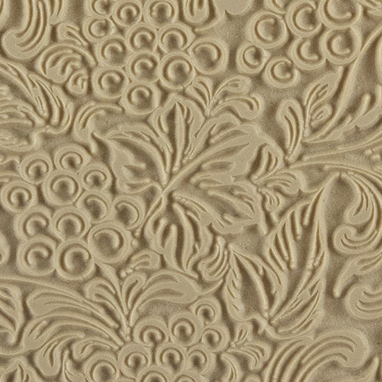 Texture Tile - Tuscany Dreams. Beige Texture Tiles are flexible, washable and can be used with any soft clay. Spritz with CoolSlip or dust on Dry Powder Release for stick-free impressions when using metal clay and polymer clay.