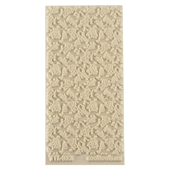 Texture Tile - Berry Branches. Beige Texture Tiles are flexible, washable and can be used with any soft clay. Spritz with CoolSlip or dust on Dry Powder Release for stick-free impressions when using metal clay and polymer clay.