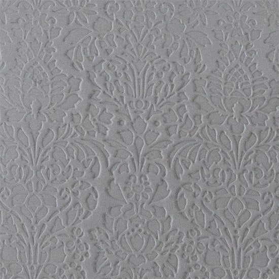 Texture Tile - Victorian Wallpaper sample rolled into clay