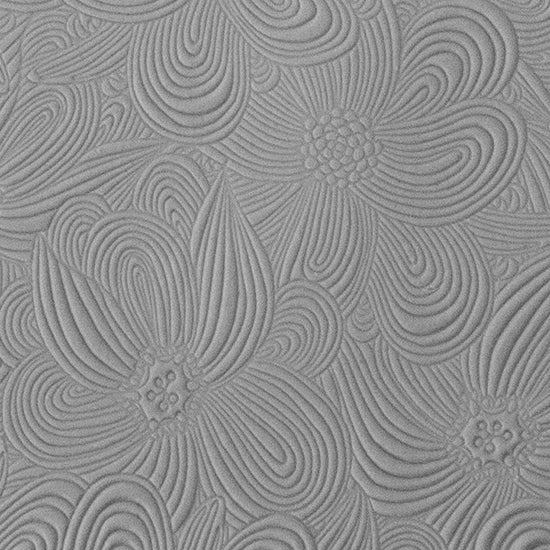 Texture Tile - Whimsy Lines sample rolled into clay