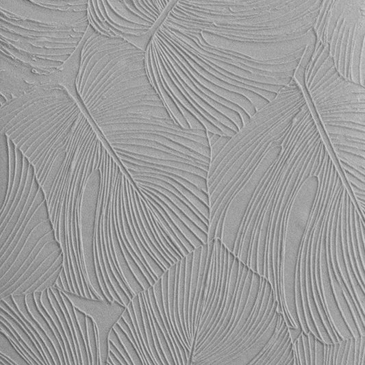 Texture Tile - Monstera Embossed sample rolled into clay