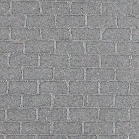 Texture Tile - Brick Wall sample rolled into clay