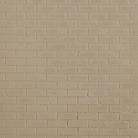 Texture Tile - Brick Wall. Beige Texture Tiles are flexible, washable and can be used with any soft clay. Spritz with CoolSlip or dust on Dry Powder Release for stick-free impressions when using metal clay and polymer clay.