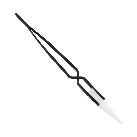 Tweezers - Stainless Steel Cross-lock Tweezers with Porcelain Tip