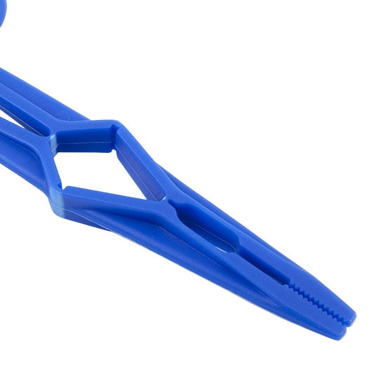 Tweezers - blue Plastic Hemostats