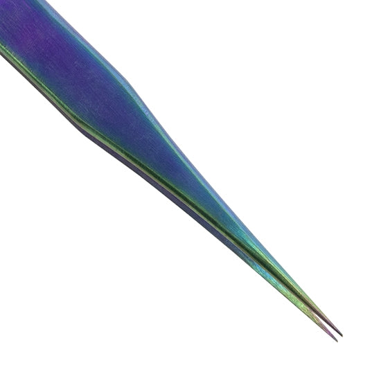 Stainless Steel Precision Beading Tweezers Rainbow