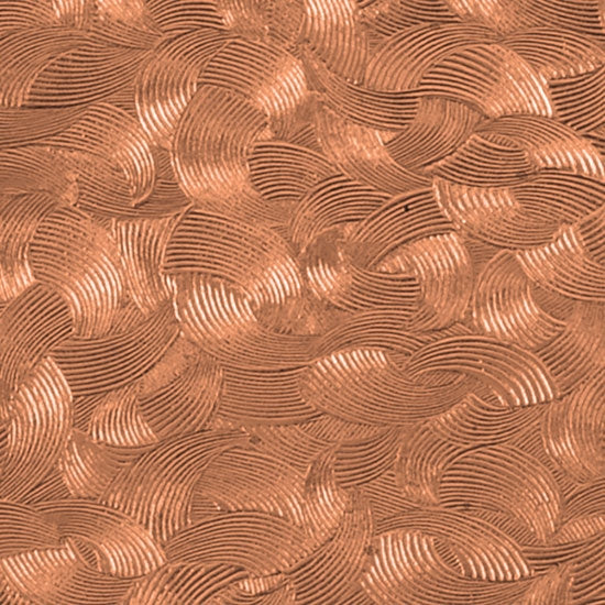 Textured Metal - Brush Strokes - Copper 24 gauge