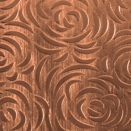 Textured Metal - Bed of Roses - Copper