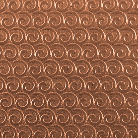 Textured Metal - Perpetual Curl - Copper