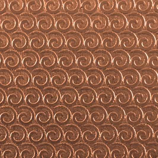 Textured Metal - Perpetual Curl - Copper