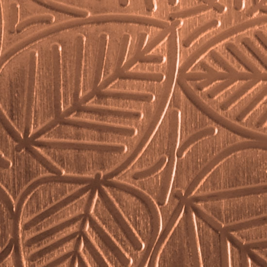 Textured Metal - Leaf It - Copper