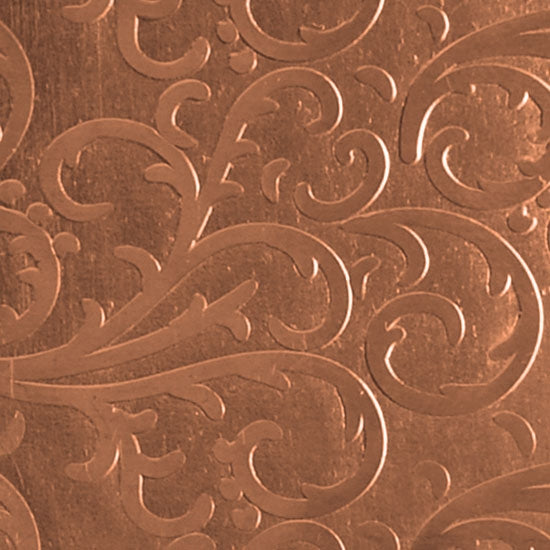 Textured Metal - Fancy Flourish - Copper