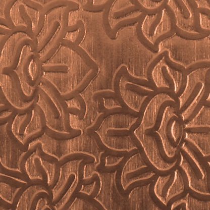 Textured Metal - Lotus Waterfall - Copper