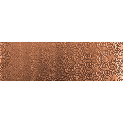 Textured Metal - Lotus Waterfall - Copper