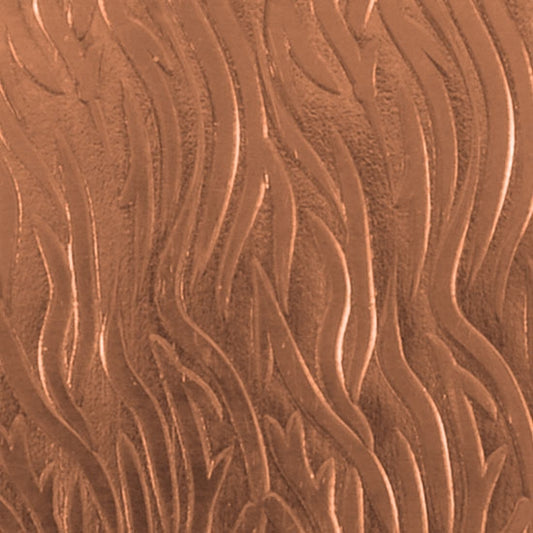 Textured Metal - Zebra - Copper