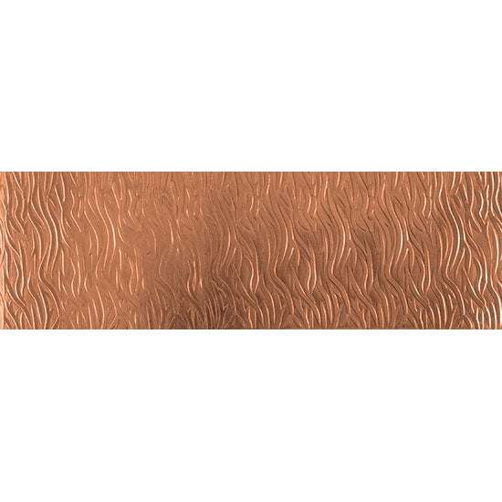 Textured Metal - Zebra - Copper