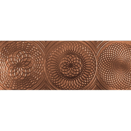 Textured Metal - Mandala - Copper